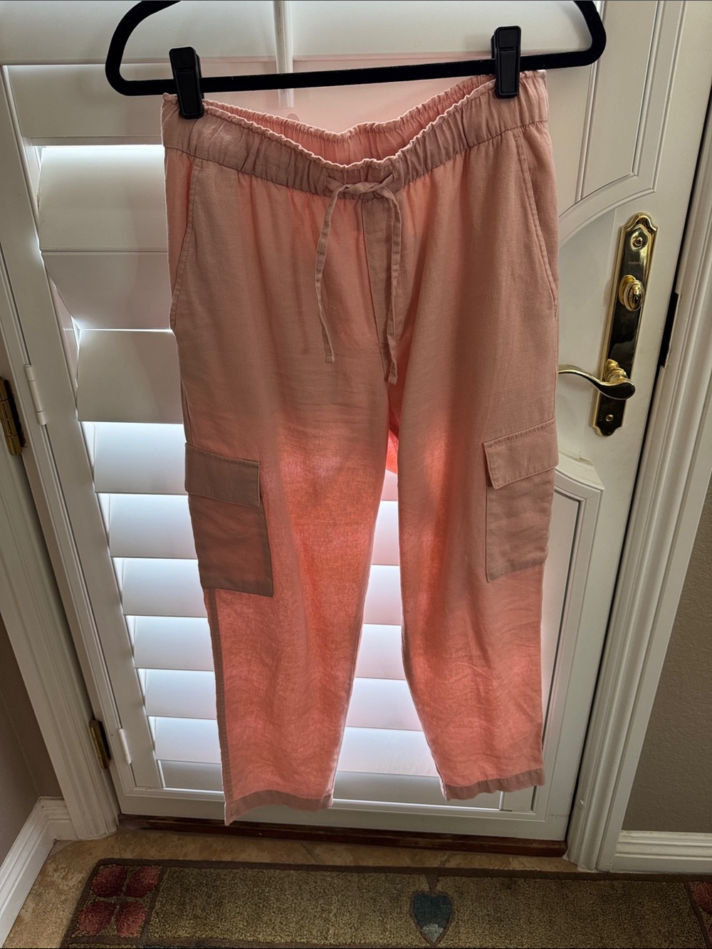 GAP Peach Drawstring Easy Pants